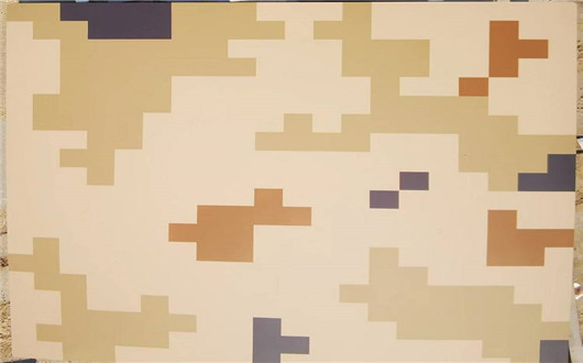 日喀则荒漠迷彩漆喷涂